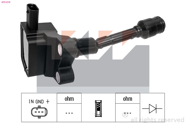 Ignition Coil (470 619)