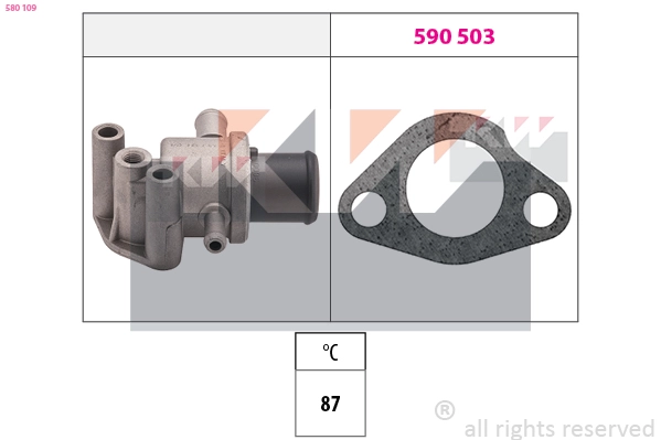 Thermostat, coolant (580 109)