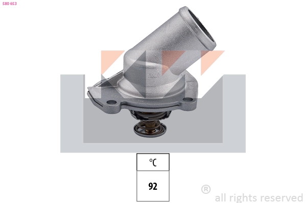 Thermostat, coolant (580 653)