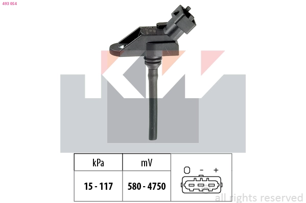 Air Pressure Sensor, altitude adaption (493 054)