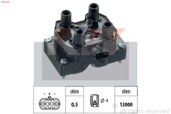 Ignition Coil (470 416)
