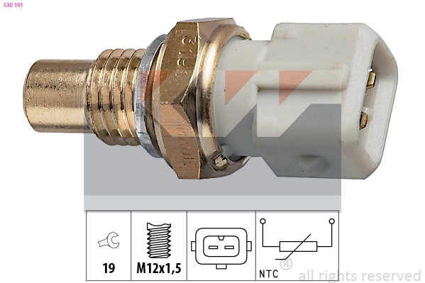 Sensor, oil temperature (530 191)