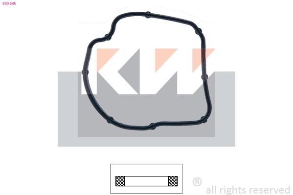 Seal, thermostat (590 645)