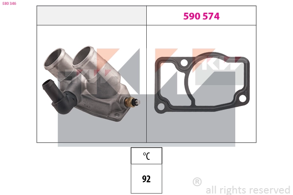 Thermostat, coolant (580 346)