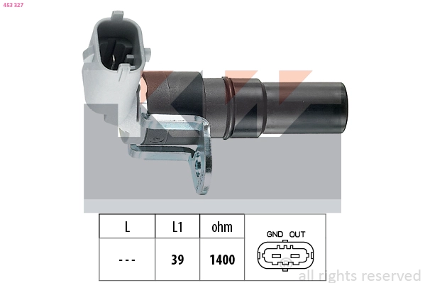 Sensor, crankshaft pulse (453 327)