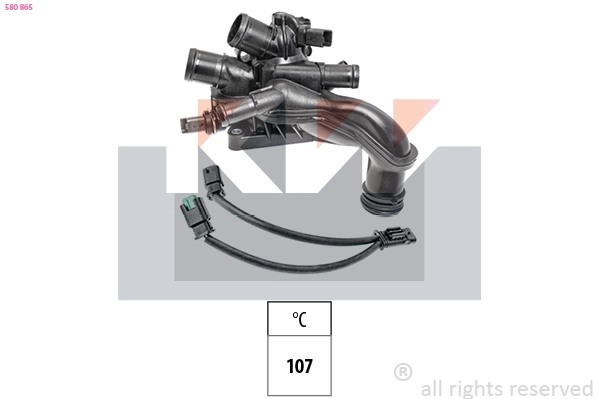 Thermostat, coolant (580 865)