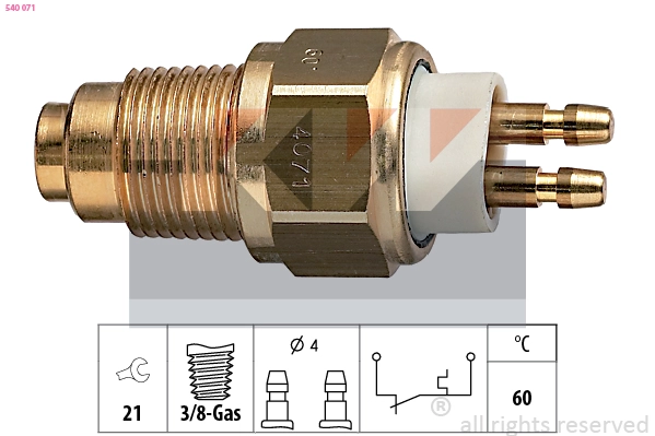 Temperature Switch, coolant warning lamp (540 071)