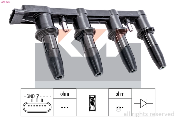 Ignition Coil (470 545)