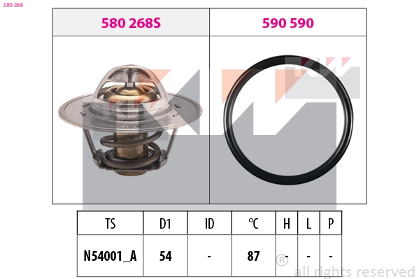 Thermostat, coolant (580 268)