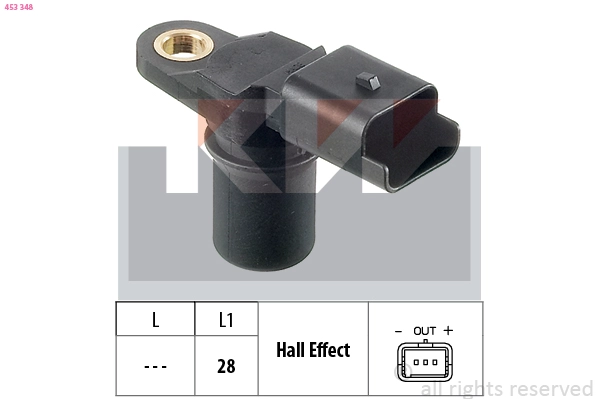 Sensor, camshaft position (453 348)