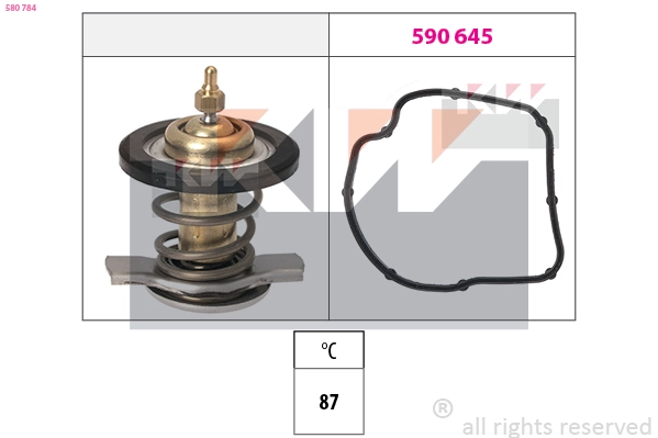 Thermostat, coolant (580 784)