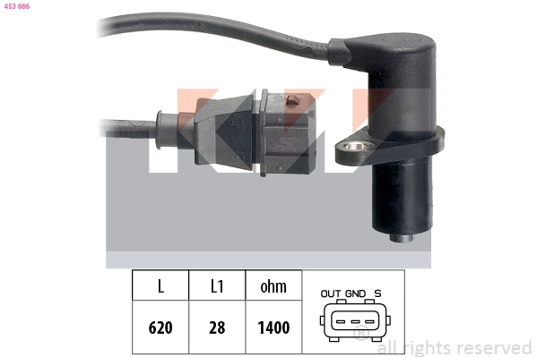 Sensor, camshaft position (453 086)