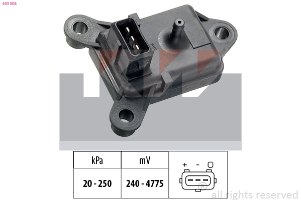 Air Pressure Sensor, altitude adaption (493 008)