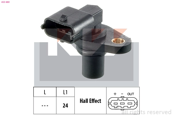 Sensor, camshaft position (453 480)