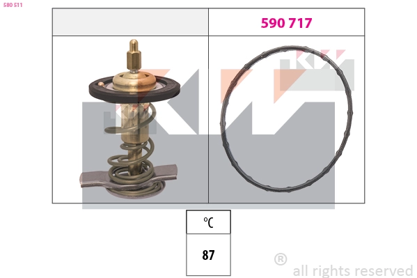 Thermostat, coolant (580 511)