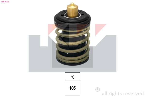 Thermostat, coolant (580 955S)