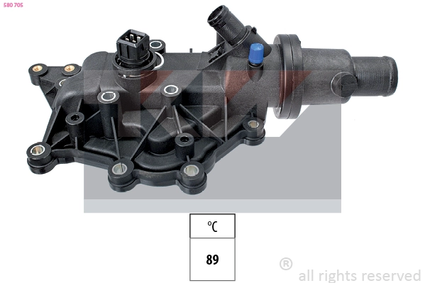 Thermostat, coolant (580 705)