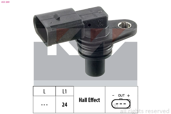 Sensor, RPM (453 269)