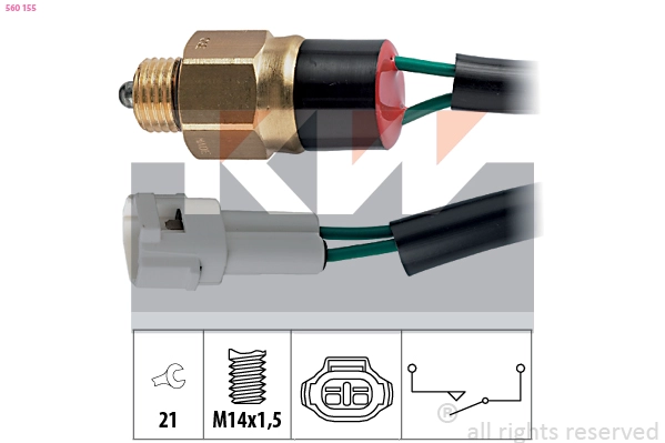 Switch, reverse light (560 155)