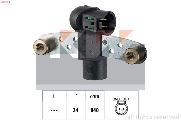 Sensor, crankshaft pulse (453 324)