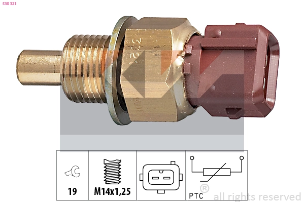 Sensor, coolant temperature (530 321)
