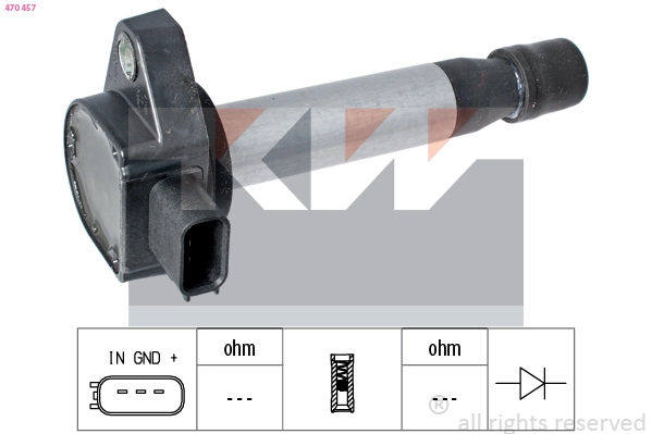 Ignition Coil (470 457)