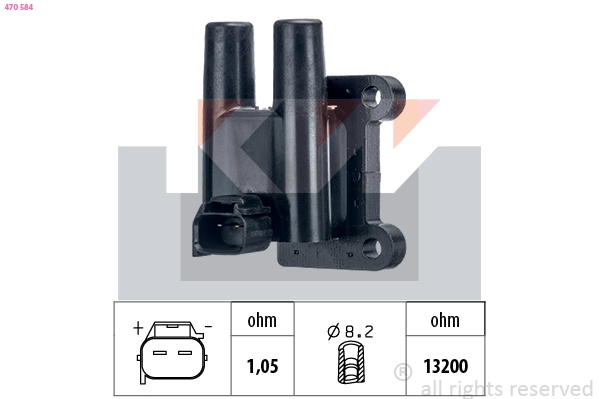Ignition Coil (470 584)