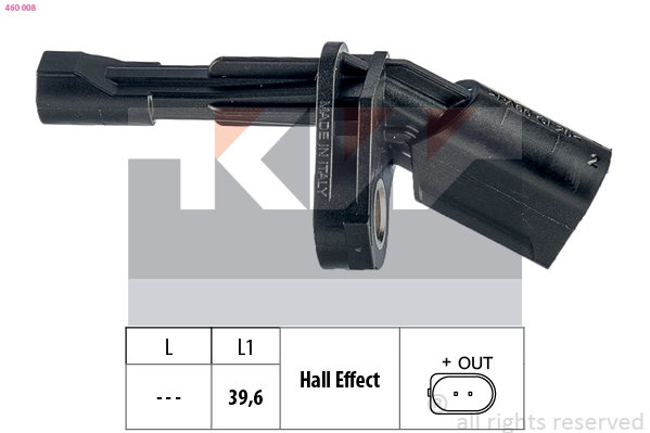 Sensor, wheel speed (460 008)