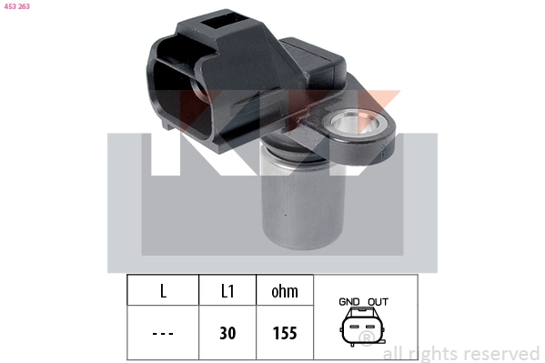 Sensor, crankshaft pulse (453 263)
