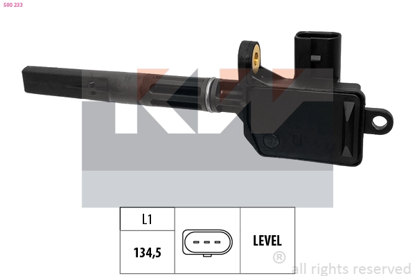 Sensor, engine oil level (500 233)