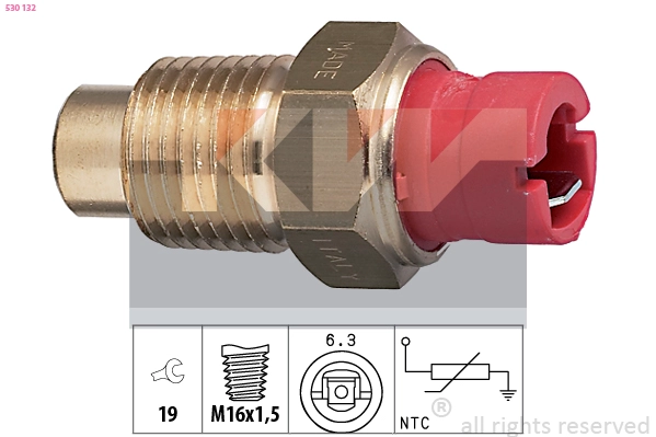 Sensor, coolant temperature (530 132)