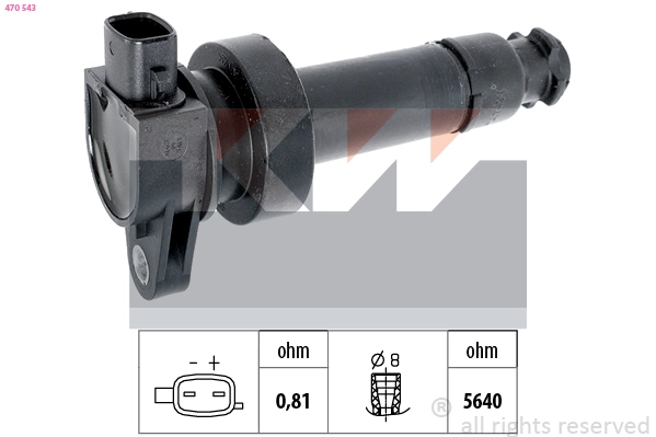 Ignition Coil (470 543)