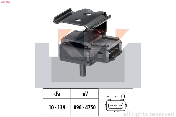 Air Pressure Sensor, altitude adaption (493 068)