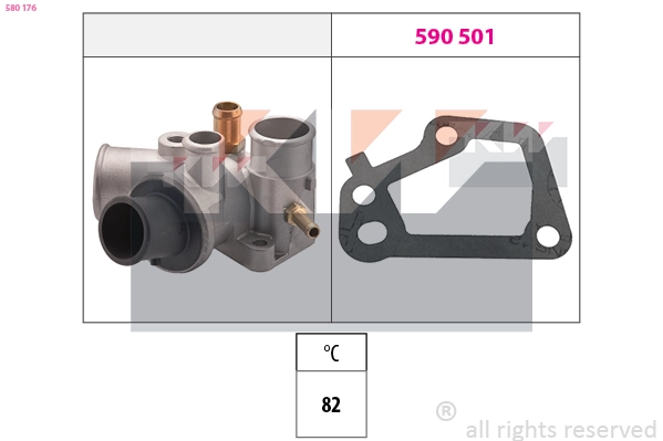 Thermostat, coolant (580 176)