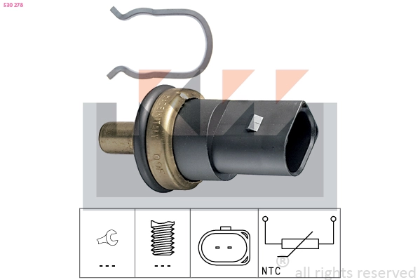 Sensor, coolant temperature (530 278)