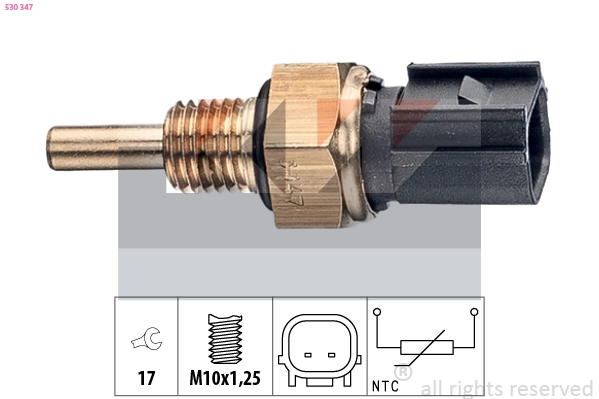 Sensor, coolant temperature (530 347)