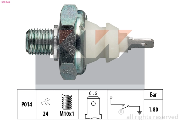 Oil Pressure Switch (500 045)