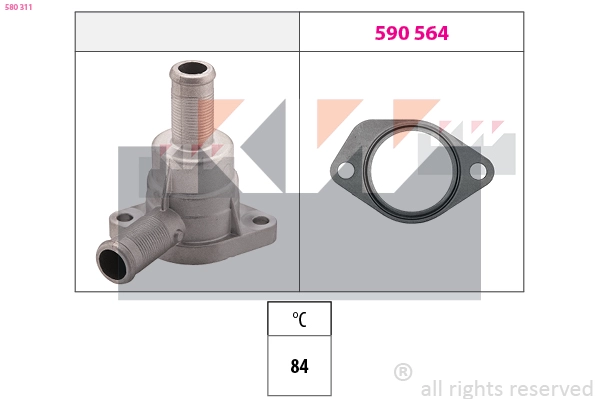 Thermostat, coolant (580 311)