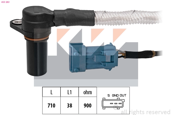 Sensor, crankshaft pulse (453 283)