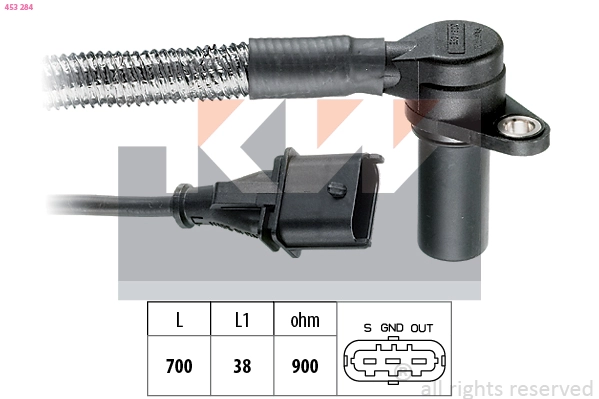 Sensor, crankshaft pulse (453 284)