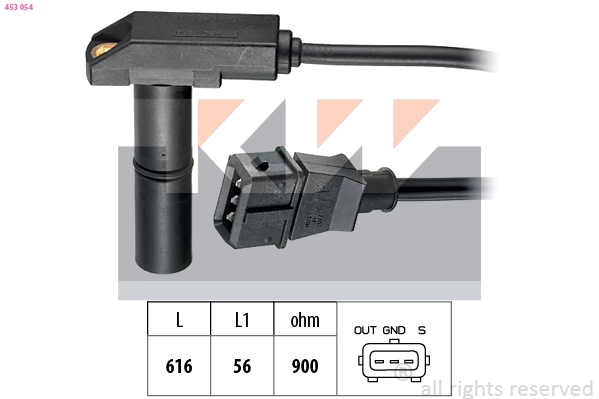 Sensor, crankshaft pulse (453 054)