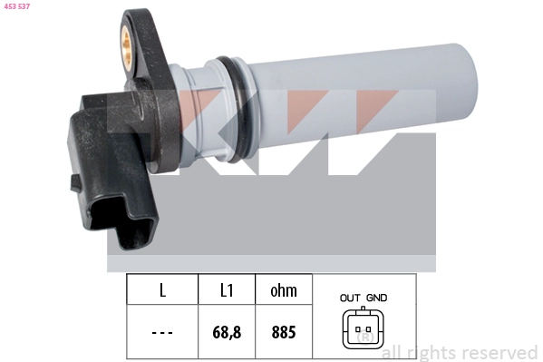 Sensor, RPM (453 537)