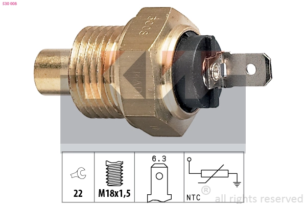 Sensor, coolant temperature (530 008)