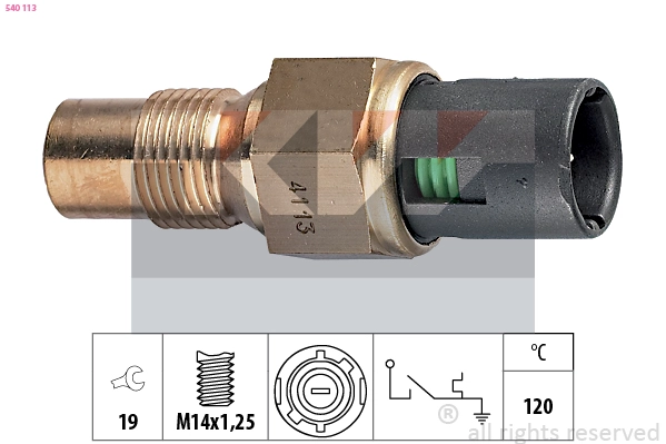 Temperature Switch, coolant warning lamp (540 113)