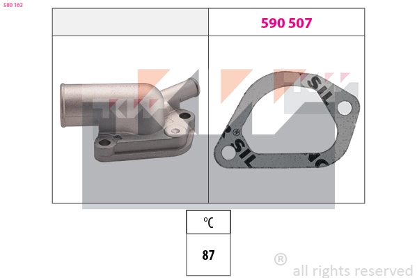 Thermostat, coolant (580 163)