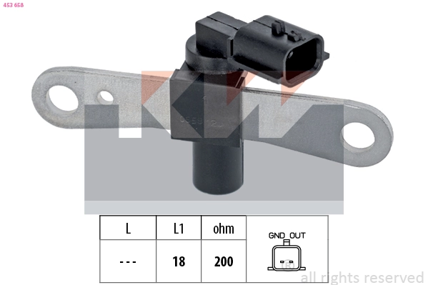 Sensor, crankshaft pulse (453 658)