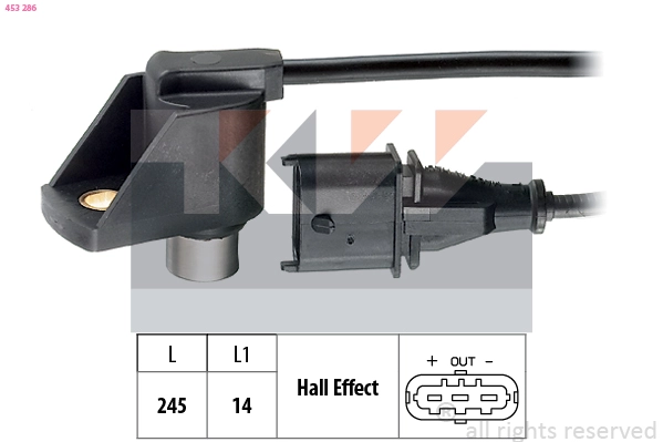 Sensor, camshaft position (453 286)