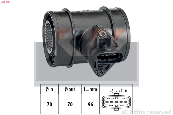 Mass Air Flow Sensor (491 290)