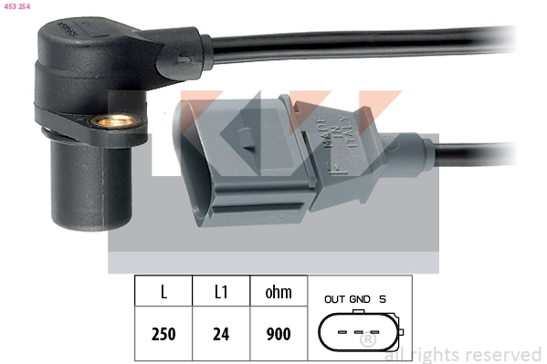 Sensor, crankshaft pulse (453 254)
