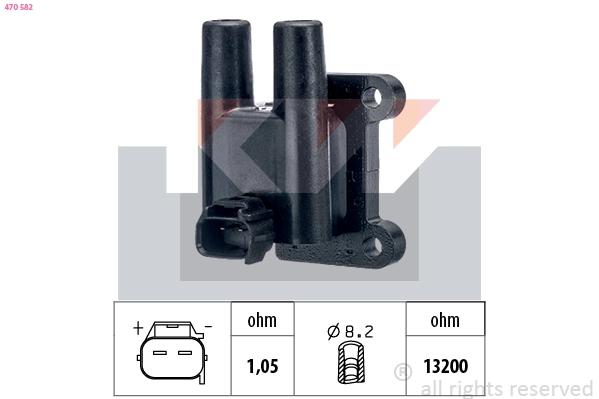 Ignition Coil (470 582)